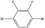 1,4-Dibromo-2,3-difluorobenzene Structure