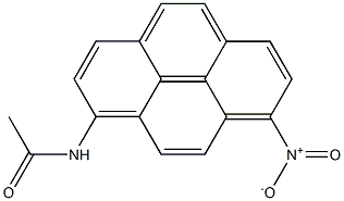 1-(N-ACETYL)-AMINO-8-NITROPYRENE Structure