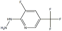 2-hydrazino-3-fluoro-5-trifluoromethylpyridine Structure