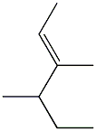 3,4-dimethyl-trans-2-hexene Structure