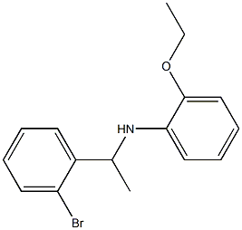 N-[1-(2-bromophenyl)ethyl]-2-ethoxyaniline Structure