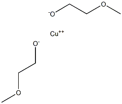Copper 2-methoxyethoxide, 5% w/v in 2-methoxyethanol Structure