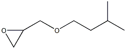 2-[(3-methylbutoxy)methyl]oxirane Structure