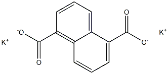 1,5-Naphthalenedicarboxylic acid dipotassium salt Structure