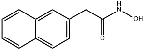 2-Naphthaleneacetamide, N-hydroxy- Structure
