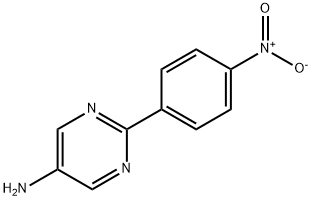 5-Amino-2-(4-nitrophenyl)pyrimidine Structure