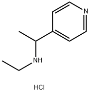 ethyl[1-(pyridin-4-yl)ethyl]amine dihydrochloride Structure