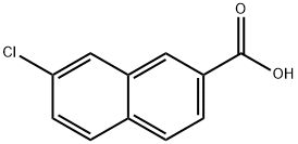 7-chloro-2-naphthoic acid Structure