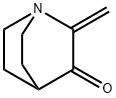 2-methylidene-1-azabicyclo[2.2.2]octan-3-one Structure