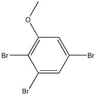 1,2,5-tribromo-3-methoxybenzene Structure