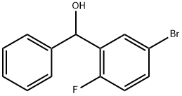 (5-bromo-2-fluorophenyl)(phenyl)methanol Structure