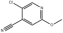 2-Chloro-5-methyl-isonicotinonitrile Structure