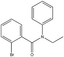 2-bromo-N-ethyl-N-phenylbenzamide Structure