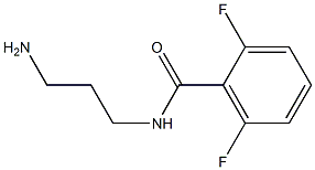 N-(3-aminopropyl)-2,6-difluorobenzamide Structure