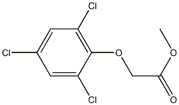 methyl 2-(2,4,6-trichlorophenoxy)acetate Structure