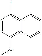4-Iodo-1-methoxynaphthalene Structure