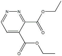 diethyl pyridazine-3,4-dicarboxylate Structure