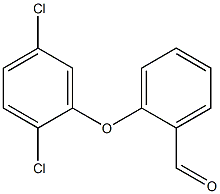 2-(2,5-dichlorophenoxy)benzaldehyde Structure