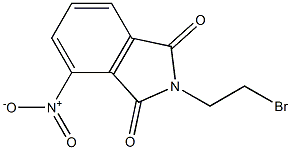2-(2-bromoethyl)-4-nitro-1H-isoindole-1,3(2H)-dione Structure