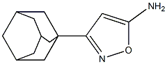 3-(adamantan-1-yl)-1,2-oxazol-5-amine Structure