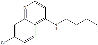 N-butyl-7-chloroquinolin-4-amine Structure
