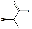 (R)-2-Chloropropanoic acid chloride Structure