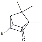 (-)-3-BROMOCAMPHOR Structure