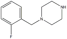 1-(2-Fluorobenzyl)piperazine 97% Structure