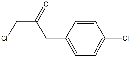 1-CHLORO-3-(4-CHLOROPHENYL)ACETONE Structure