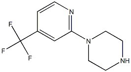 1-[4-(Trifluoromethyl)pyrid-2-yl]piperazine Structure