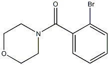4-(2-bromobenzoyl)morpholine Structure