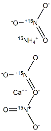Ammonium-15N  calcium  nitrate-15N3 Structure
