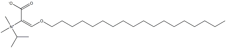 dimethyl octadecyloxy methylene betaine Structure