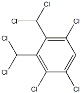 1,2,5-Trichloro-3,4-bis(dichloromethyl)benzene Structure