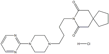 Buspirone hydrochloride tablets Structure