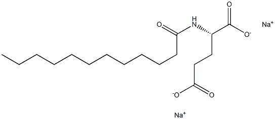 Sodium lauroylglutamate Structure