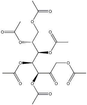 mannoheptulose hexaacetate Structure