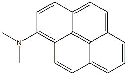 N,N-DIMETHYL-1-AMINOPYRENE Structure