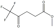 METHYL5,5,5-TRIFLUORO-4-OXOPENTANOATE Structure
