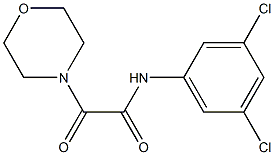 N-(3,5-dichlorophenyl)-2-morpholino-2-oxoacetamide Structure