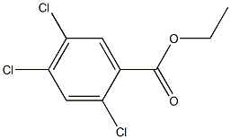 ethyl 2,4,5-trichlorobenzoate Structure