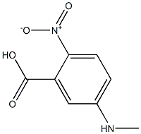5-(methylamino)-2-nitrobenzoic acid Structure