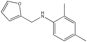 N-(furan-2-ylmethyl)-2,4-dimethylaniline Structure