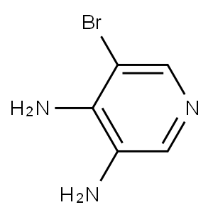 3,4-diamino-5-bromopyridine Structure