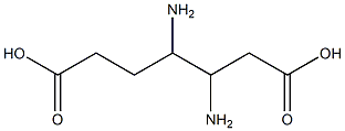 3,4-Diaminopimelic acid Structure
