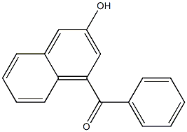 4-BENZOYL-2-NAPHTHOL Structure