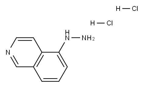 5-hydrazinylisoquinoline dihydrochloride Structure
