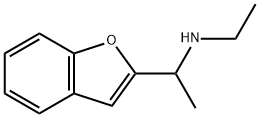 [1-(1-benzofuran-2-yl)ethyl](ethyl)amine Structure