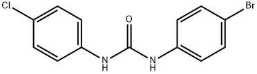 1-(4-bromophenyl)-3-(4-chlorophenyl)urea Structure