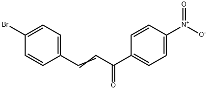 4Bromo-4-NitroChalcone Structure